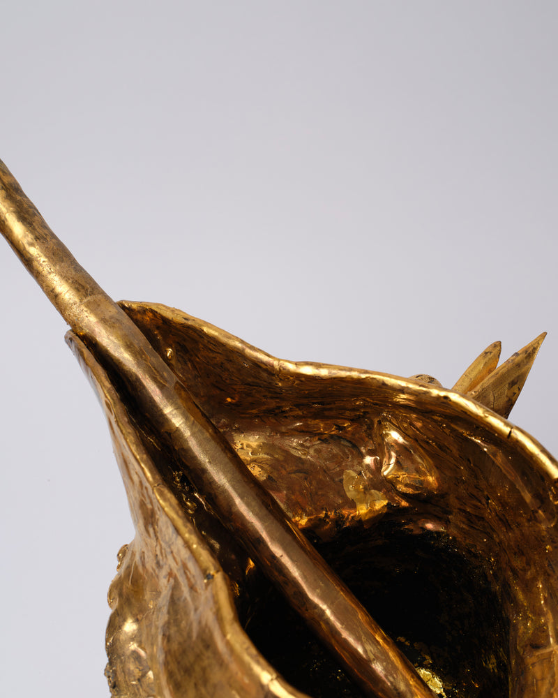 Daniel Leone — 'Covered in Gold' Sculpture, 2024
