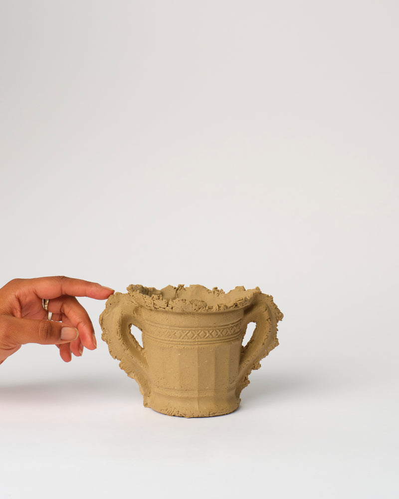 Kristin Burgham — 'Loving Cup' in Toffee, Sculptural Vessel