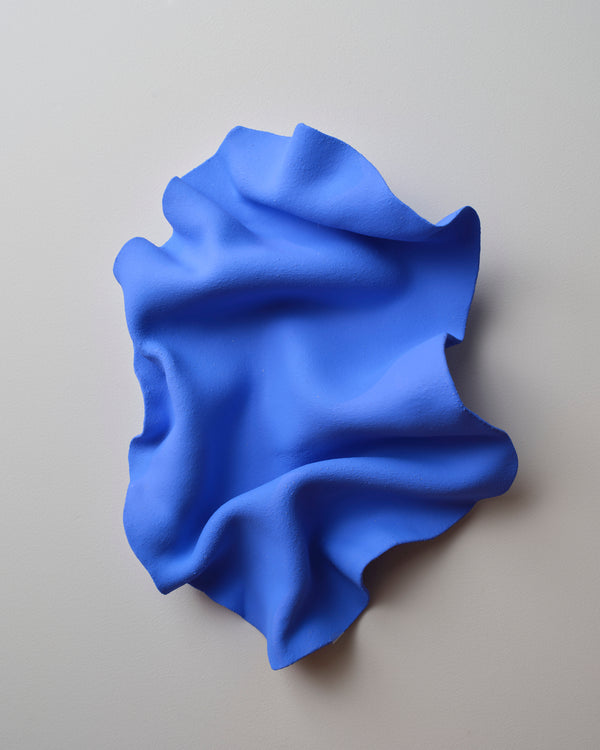 Jessica Sellinger— 'Wave' in Blue, Wall Hanging