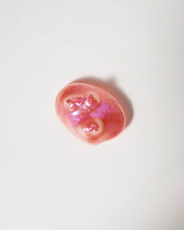 Katherine Hubble — 'Lustre Series' Shell Brooch in Red