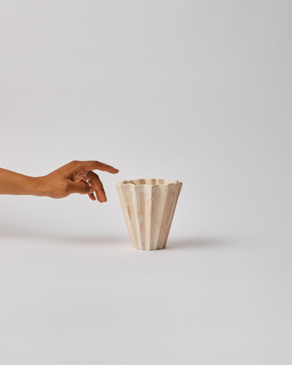 Kirsten Perry — 'Folded', Vase in Medium