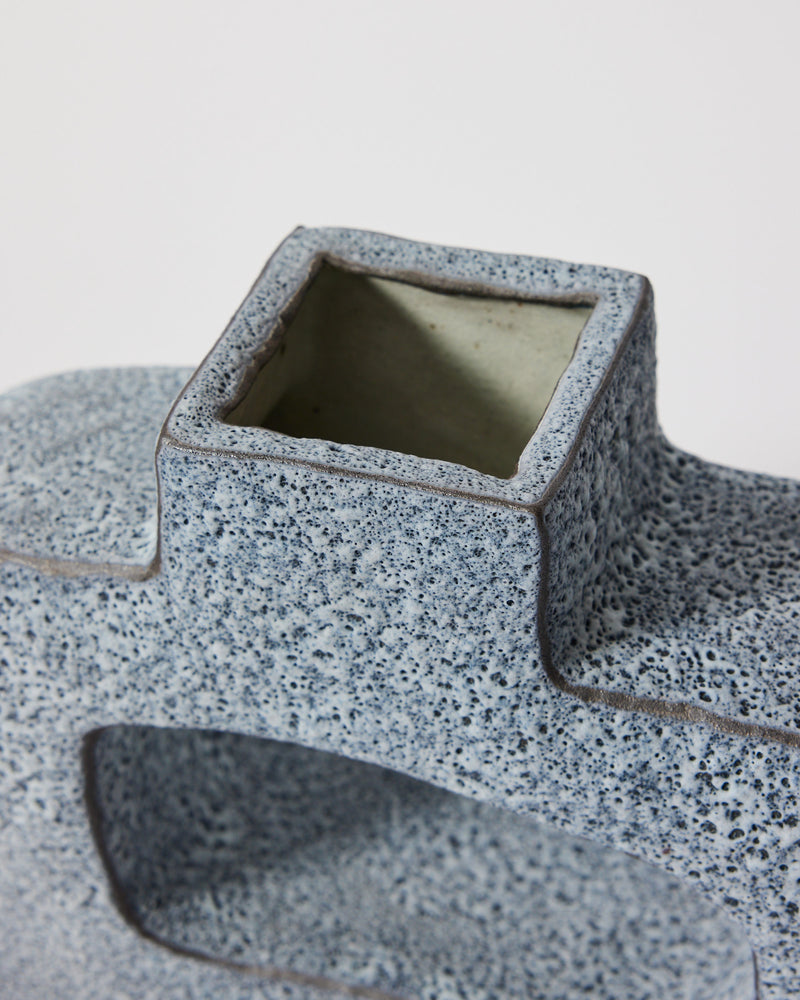 Sharon Alpren —'Loop' Vase in Volcanic Ink