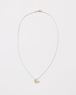 ZIPEI — 'Written in Heart' Necklace in Sterling Silver
