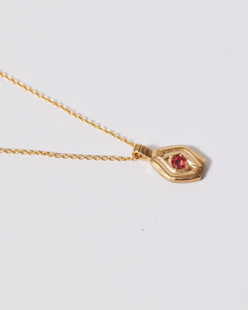 Tara Lofhelm — 'Sapphire Realm' Necklace in 14ct Gold