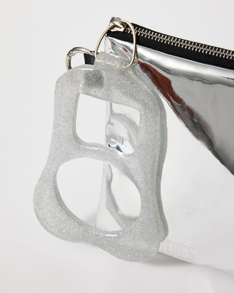 _Three Litres x Kate Rohde – 3L Crossbody Bag in Silver Glitter
