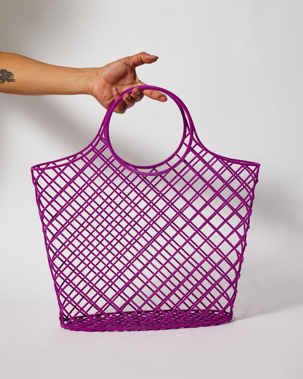Ash Allen – 'Halter' Purple Tote Bag, 2023