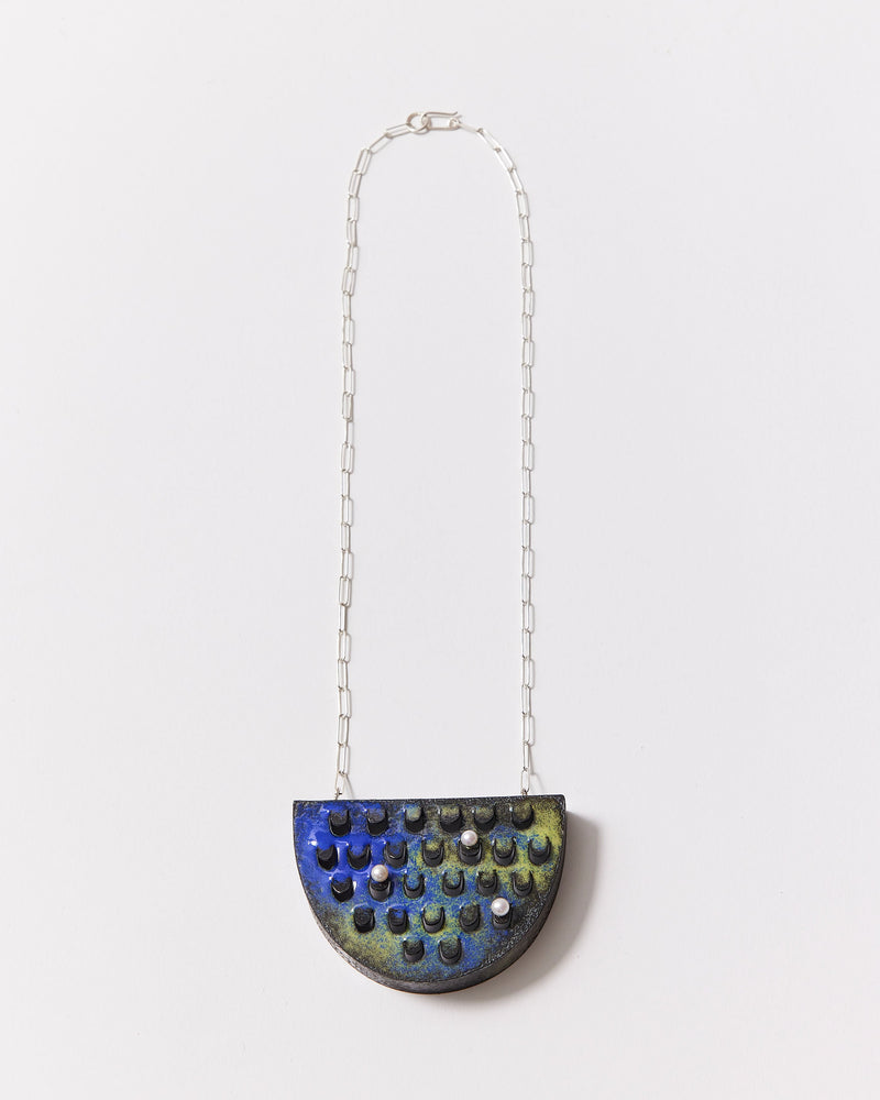 Beth Sanderson — 'Grating (Adelaide)' Necklace with Pearls
