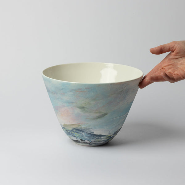 Wendy Jagger —  'Arctic Scape' Bowl