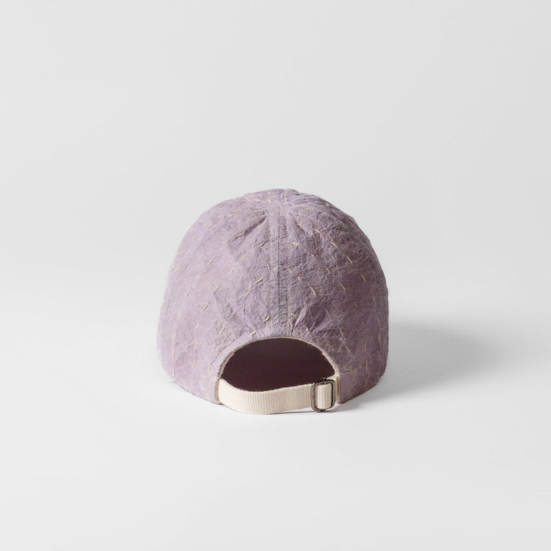 DNJ — Waxed Japanese Paper Cap in Purple