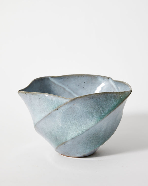 Terunobu Hirata — 'Tea Dust' Bowl in Pale Blue
