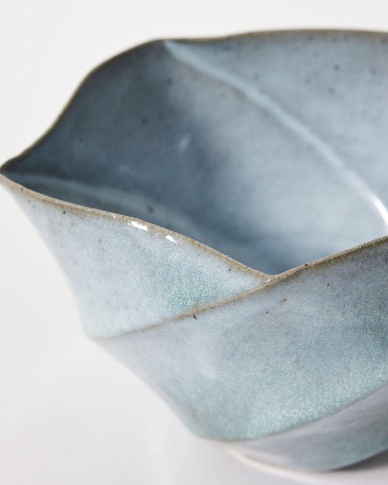 Terunobu Hirata — 'Tea Dust' Bowl in Pale Blue