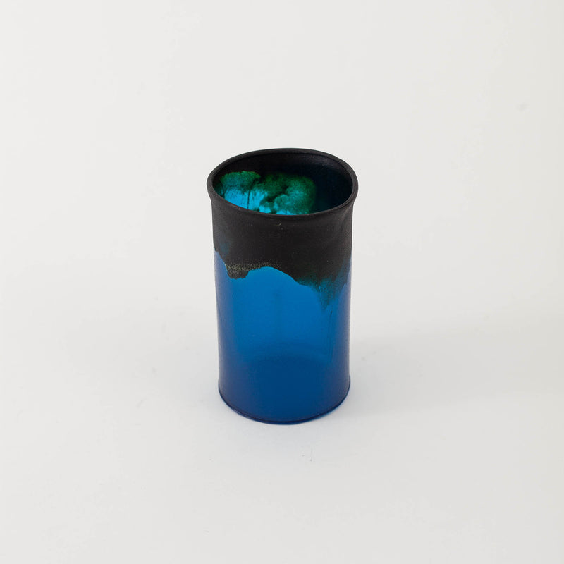 Jessie French — Algae Bioplastic Vessel in Deep Blue - Collectors Edition