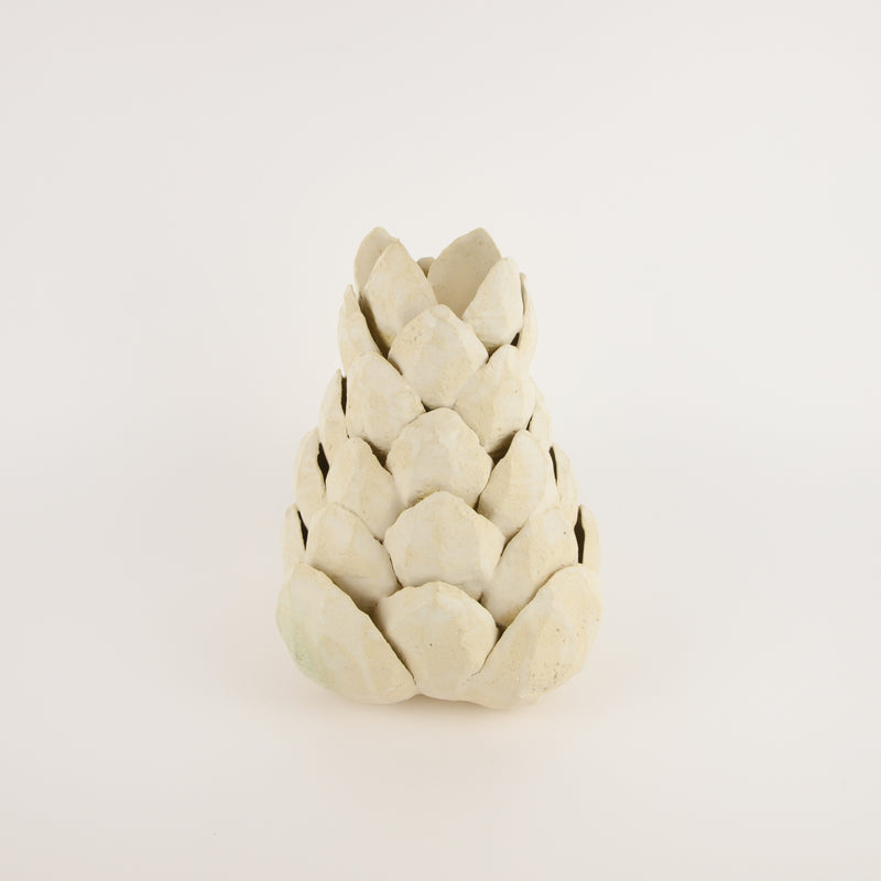 Kirsten Perry —  Layered Petals Sculpture in White