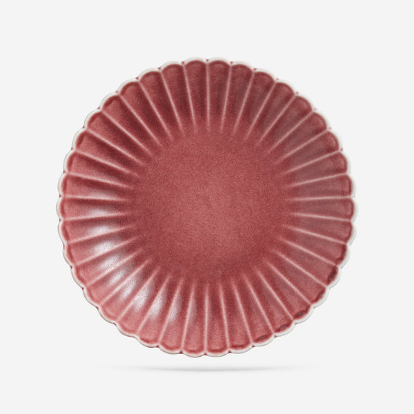 House Editions – Petal Bowl (Size Feast) in Ox Blood