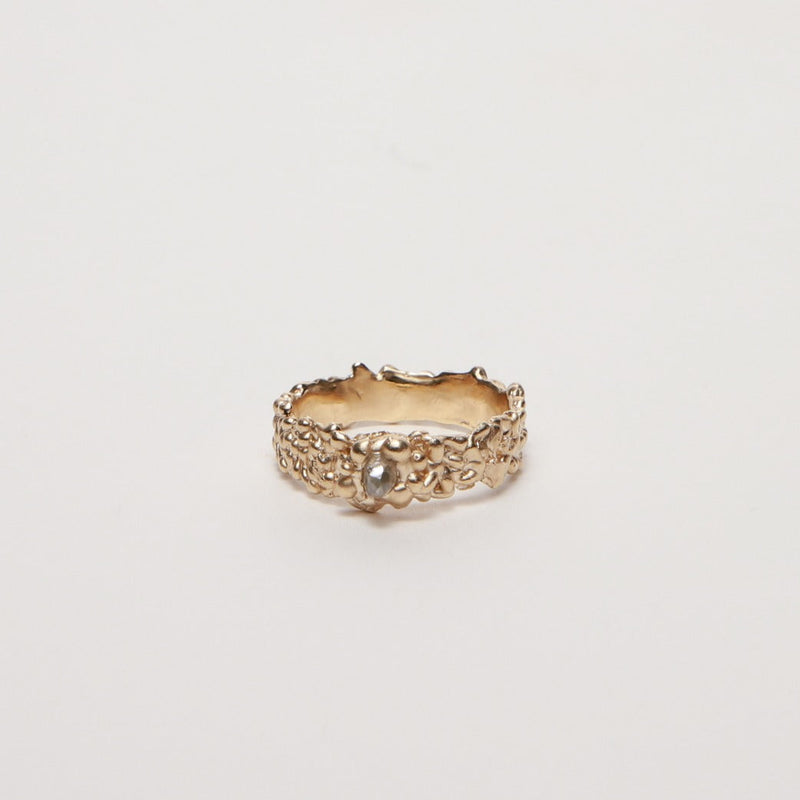 Sophie Quinn — Golden Rough Diamond Ring
