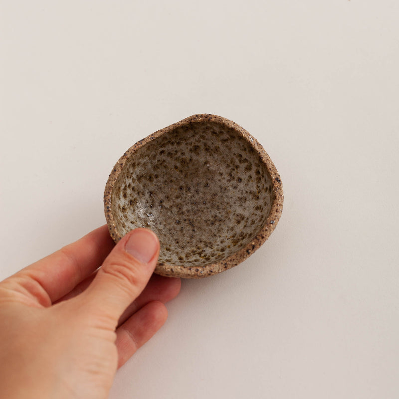 Tracy Muirhead — Medium Salt Dish in Celadon Speckle