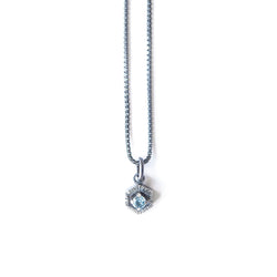 Aurelia Yeomans — Blue Topaz and Sterling Silver 'Blue Waters' Necklace - Australian made Jewellery 