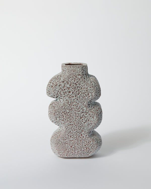 Sharon Alpren —'Squiggle' Vase in Volcanic Pink
