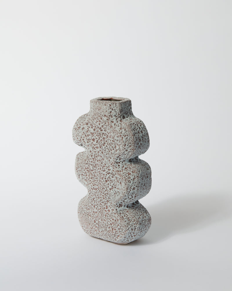 Sharon Alpren —'Squiggle' Vase in Volcanic Pink
