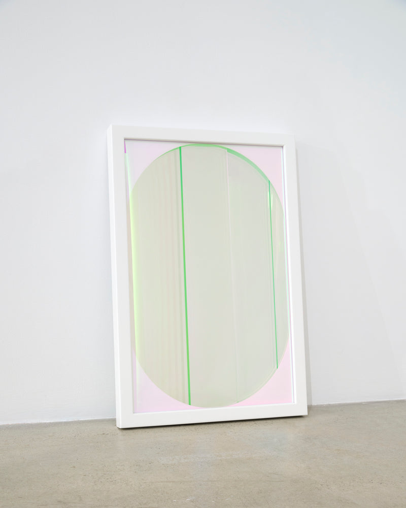 Dean Norton – Looking Glass / Self Portrait - Pink II, 2024