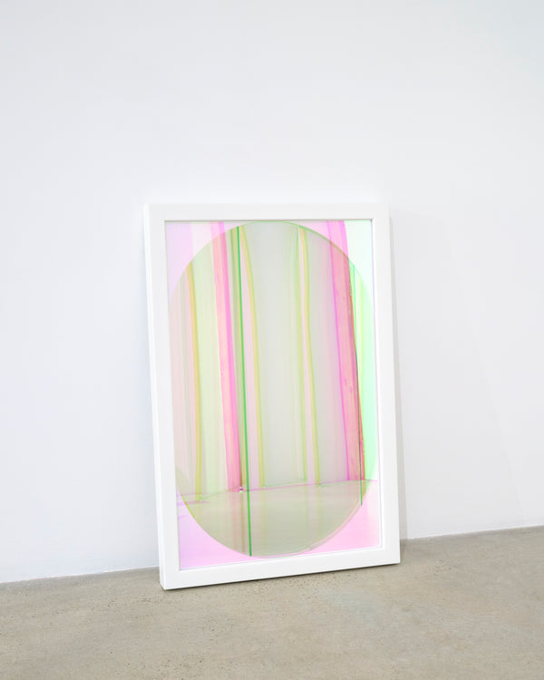 Dean Norton – Looking Glass / Self Portrait - Pink II, 2024