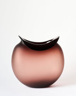 Ruth Allen — 'Luscious Lip' Vase in Aubergine