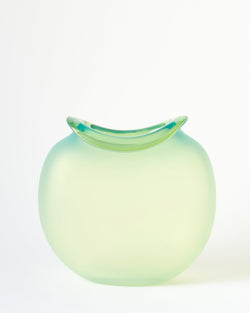 Ruth Allen — 'Luscious Lip' Vase in Green