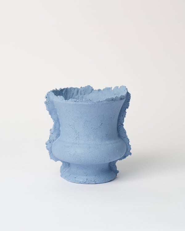Kristin Burgham — 'Classic Urn' in French Blue, Sculptural Vessel