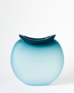 Ruth Allen — 'Luscious Lip' Vase in Sky Blue