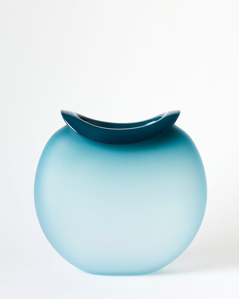 Ruth Allen — 'Luscious Lip' Vase in Sky Blue