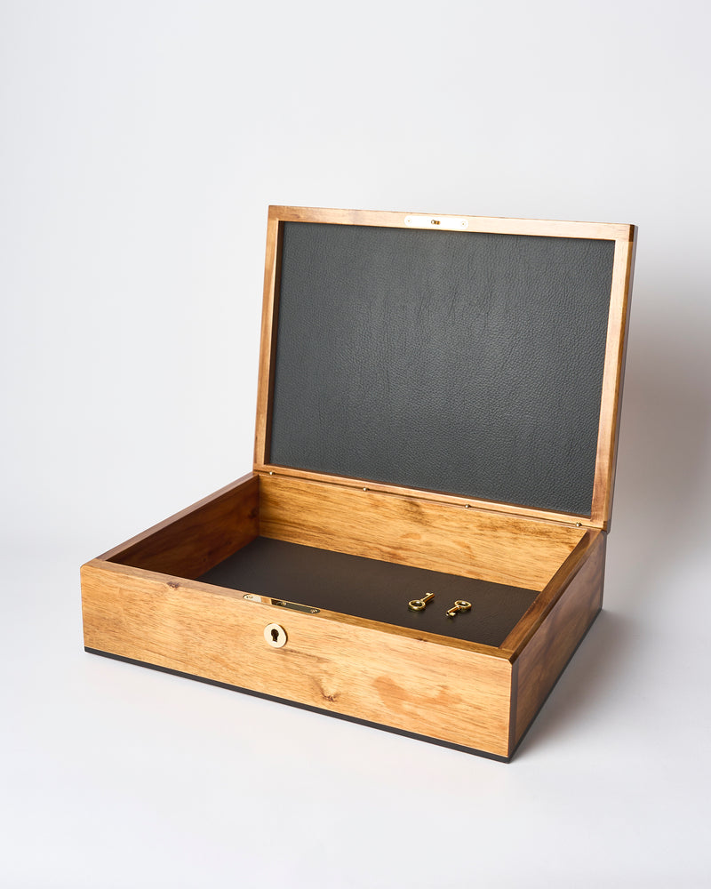 Anton Gerner — Timber 'Document Box' in Sassafras Blackheart | SHOP@Craft