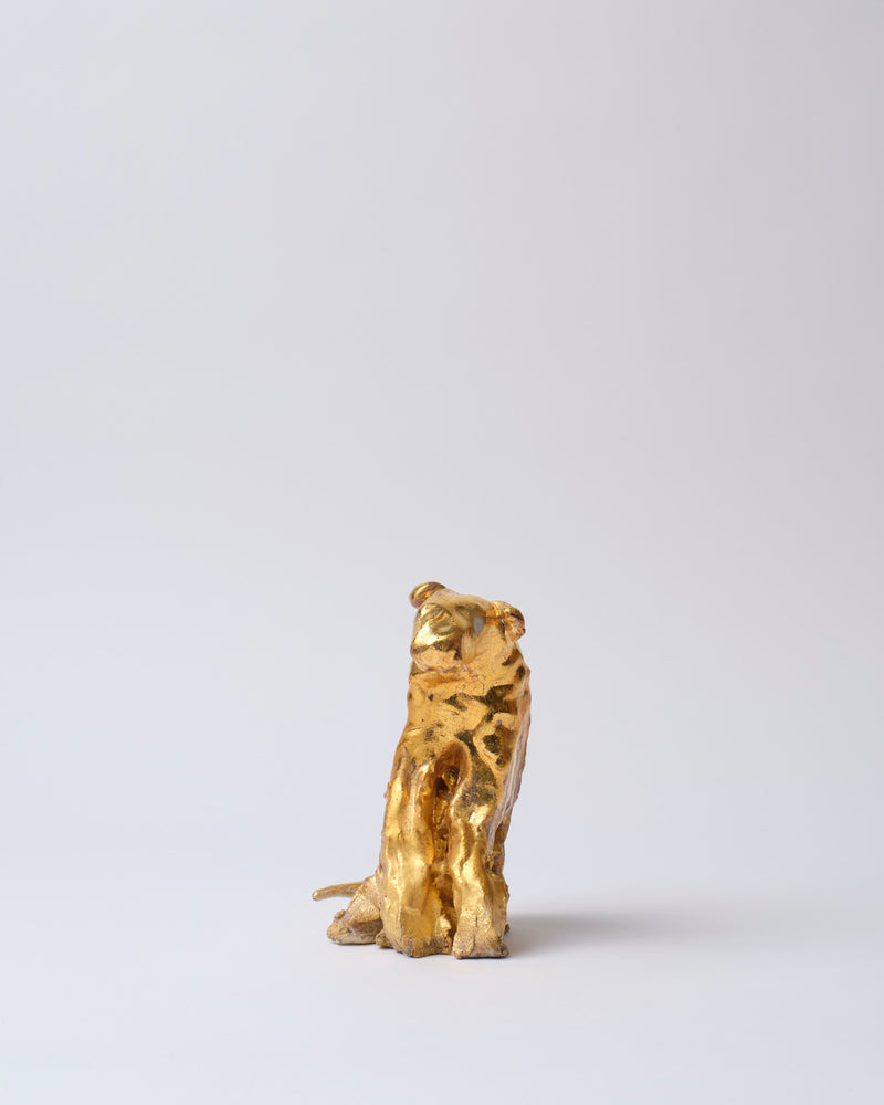 James Lemon — 'Gold Dog' Sculpture, 2024