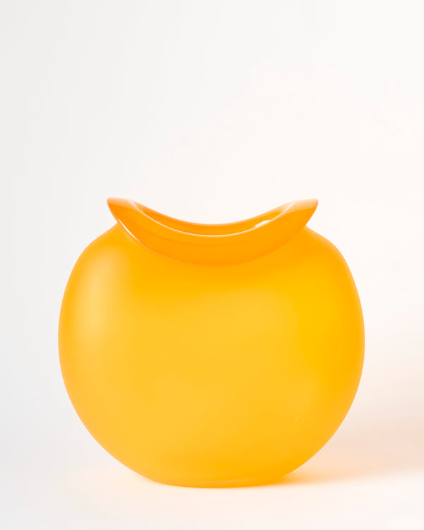Ruth Allen — 'Luscious Lip' Vase in Orange