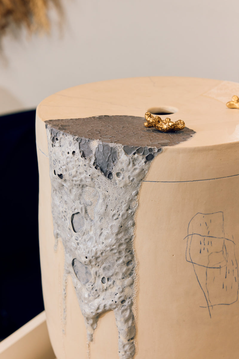 Steph Wallace — 'Unseen Landscape #1' Sculptural Vessel, 2025 — Second Prize