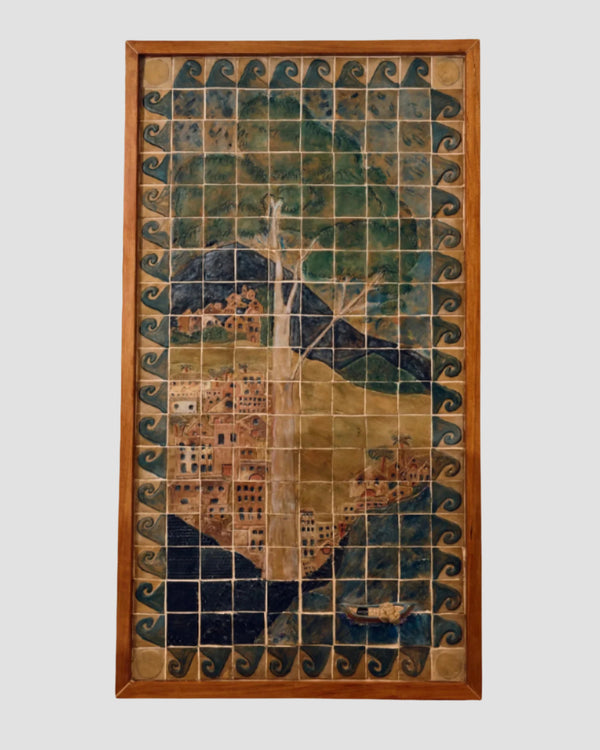 Raphy  —  'A Home Among the Gum Trees in Catania, Sicily', Mosaic, 2024
