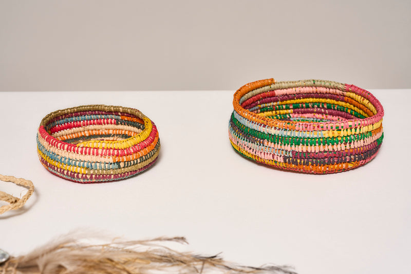 Aunty Patsy Doolan — 'Large Colourful Basket', (2025)