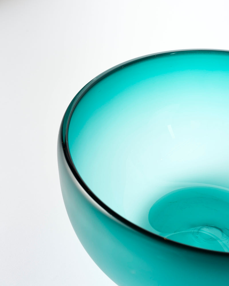Ruth Allen — Large Punch Bowl in Emerald