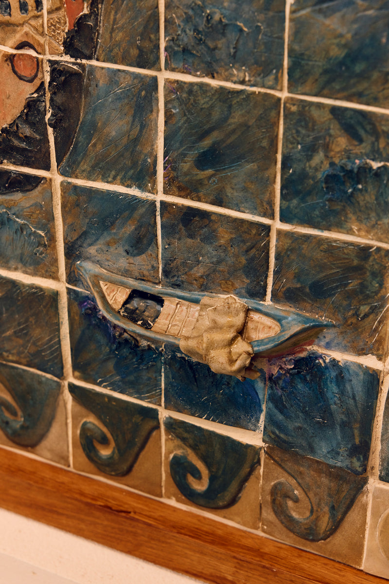 Raphy  —  'A Home Among the Gum Trees in Catania, Sicily', Mosaic, 2024