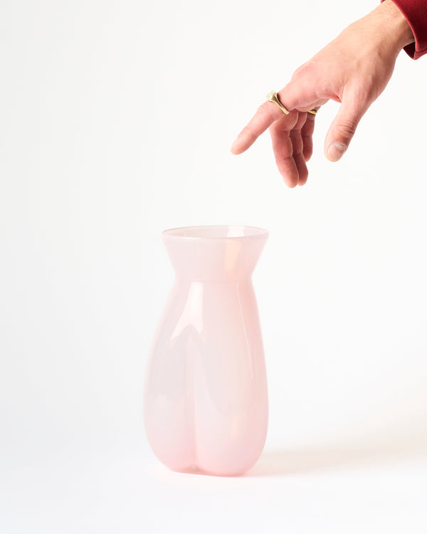 Ruth Allen — Trefoil Vase in Pink Whisp