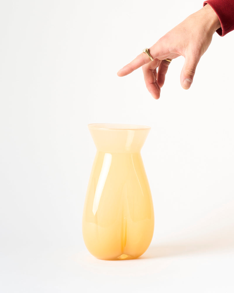 Ruth Allen — Trefoil Vase in Coral