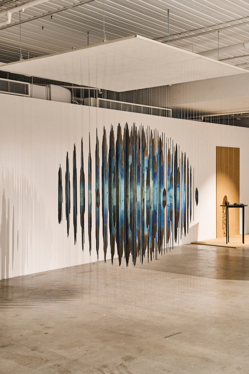 Makiko Ryujin — 'Ephemeral Blue' Sculptural Installation, 2025