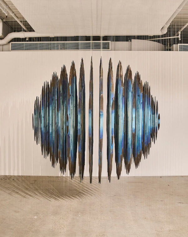 Makiko Ryujin — 'Ephemeral Blue' Sculptural Installation, 2025