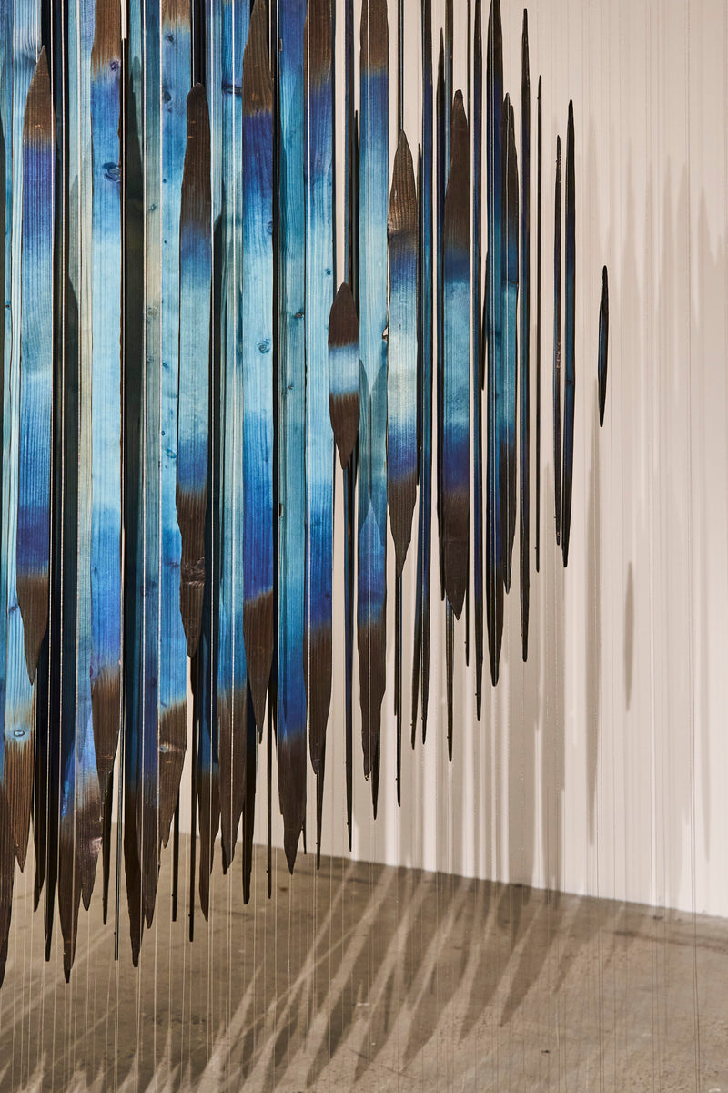 Makiko Ryujin — 'Ephemeral Blue' Sculptural Installation, 2025