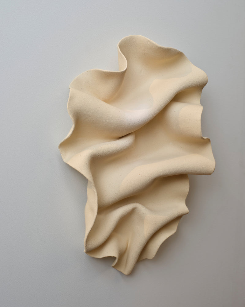 Jessica Sellinger— 'Wave' in Butter, Wall Hanging