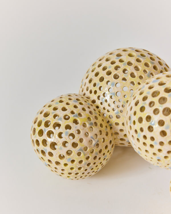 Keiko Sato – 'The Porous', Sculpture in Orange, 2024