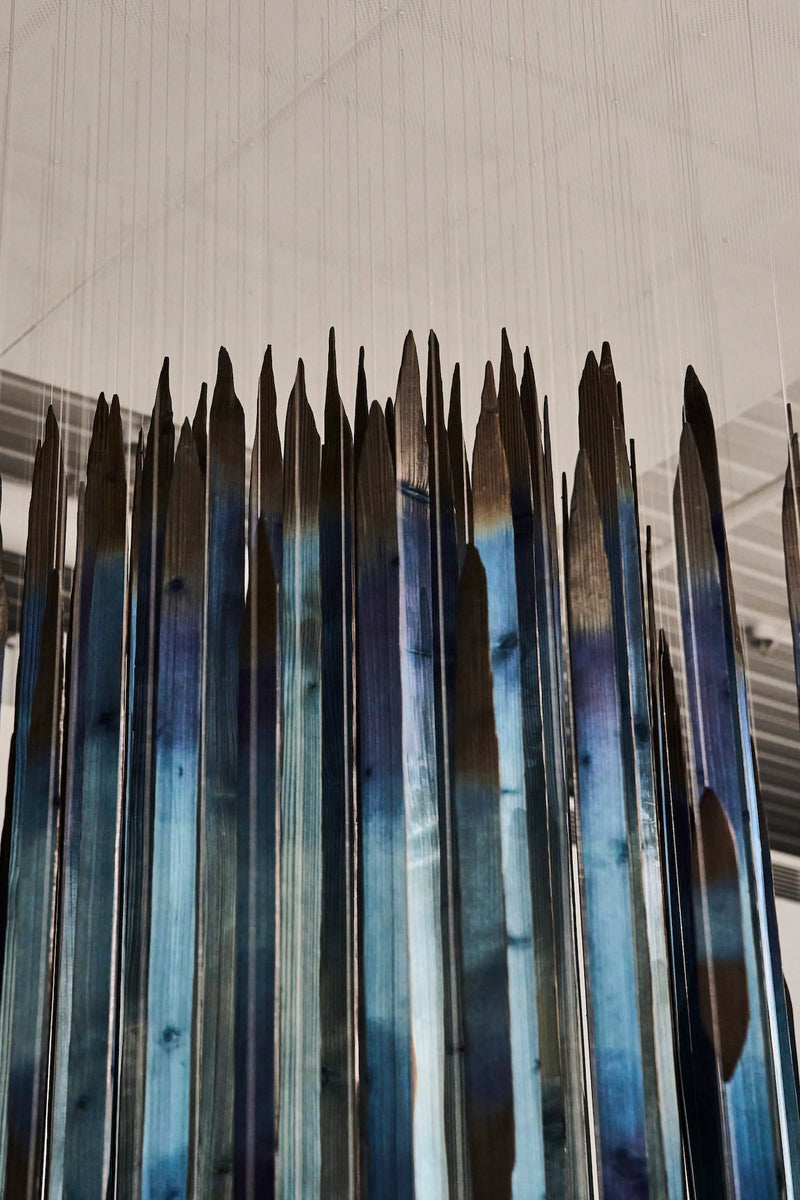 Makiko Ryujin — 'Ephemeral Blue' Sculptural Installation, 2025