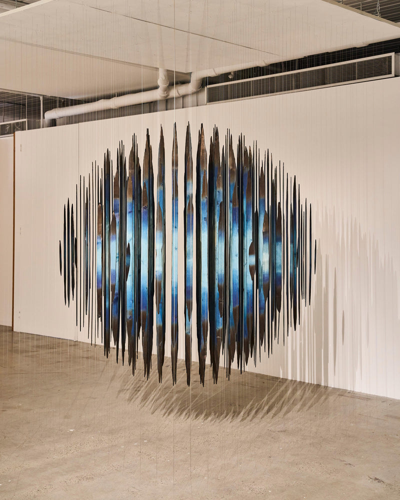 Makiko Ryujin — 'Ephemeral Blue' Sculptural Installation, 2025