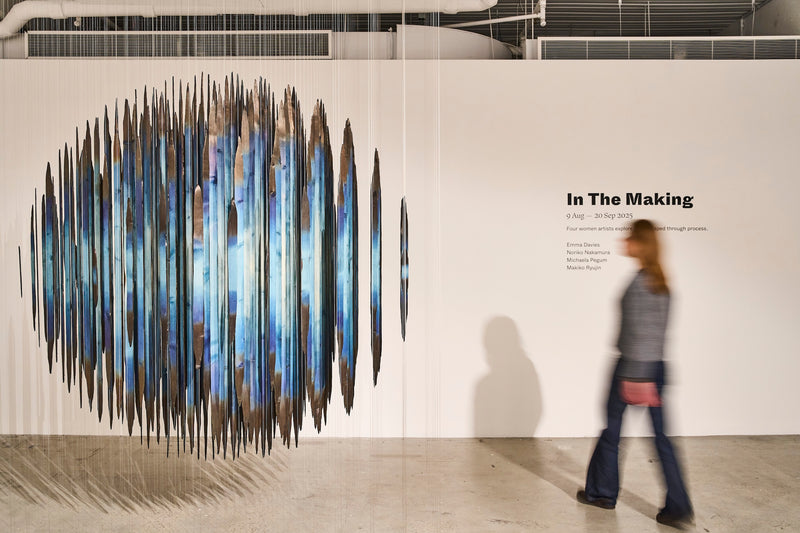 Makiko Ryujin — 'Ephemeral Blue' Sculptural Installation, 2025