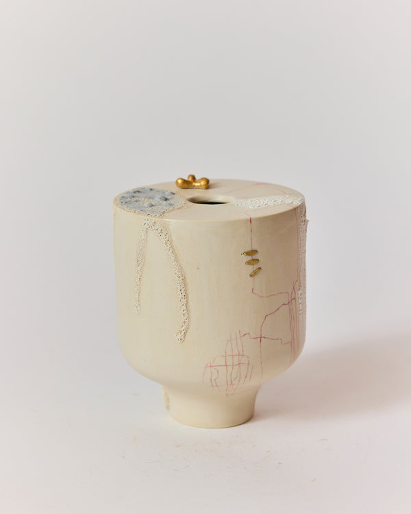 Steph Wallace — 'Unseen Landscape #3' Sculptural Vessel, 2025 — Second Prize