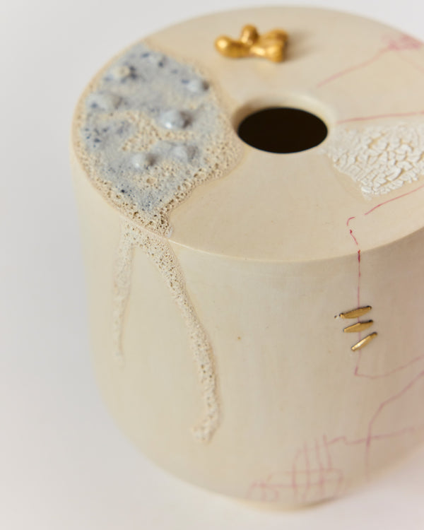 Steph Wallace — 'Unseen Landscape #3' Sculptural Vessel, 2025 — Second Prize